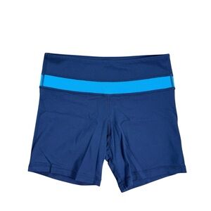 Lululemon Reverse Groove Navy Blue Shorts